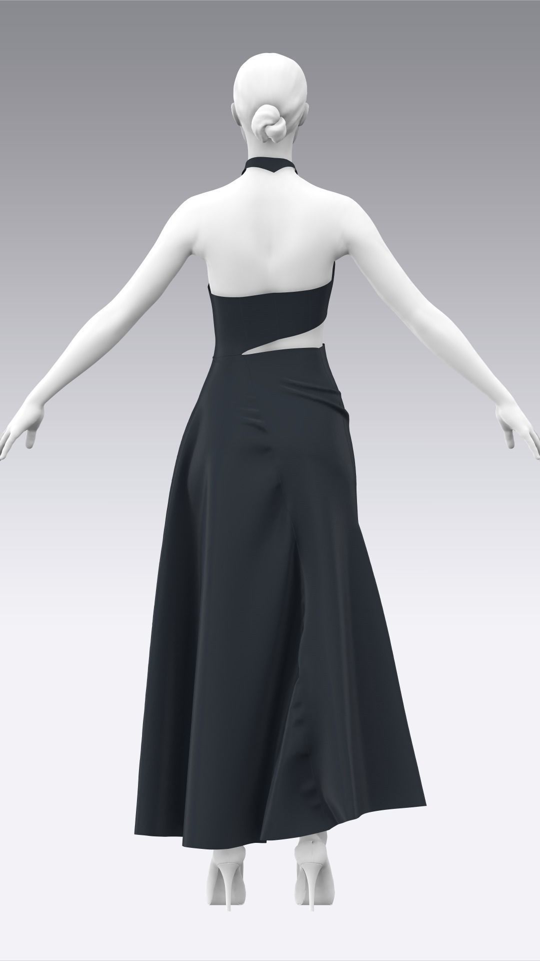 Dress Outfits MD CLO 3D ZPRJ ZPAC project files 3D model_23