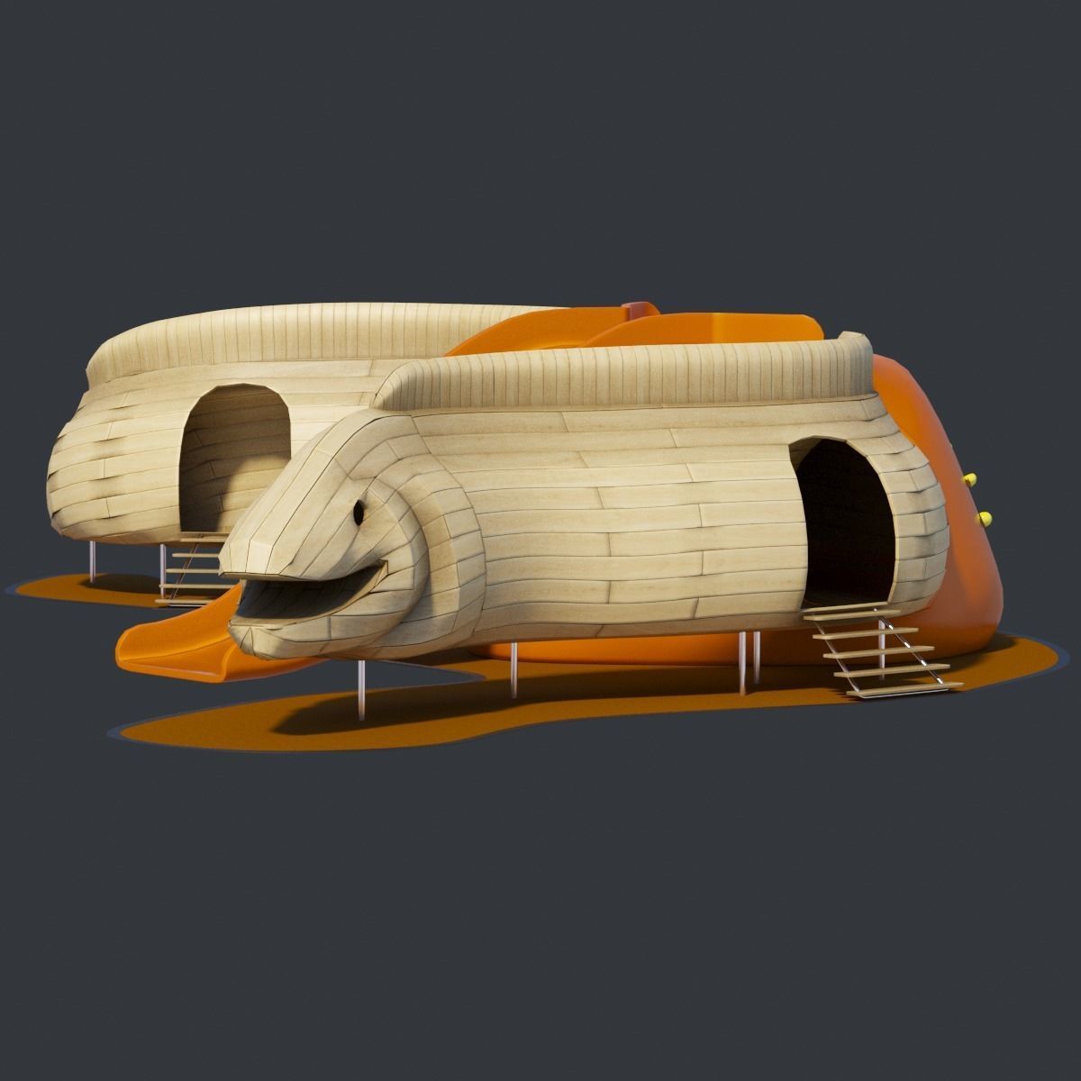 Murena playground 3D model_4