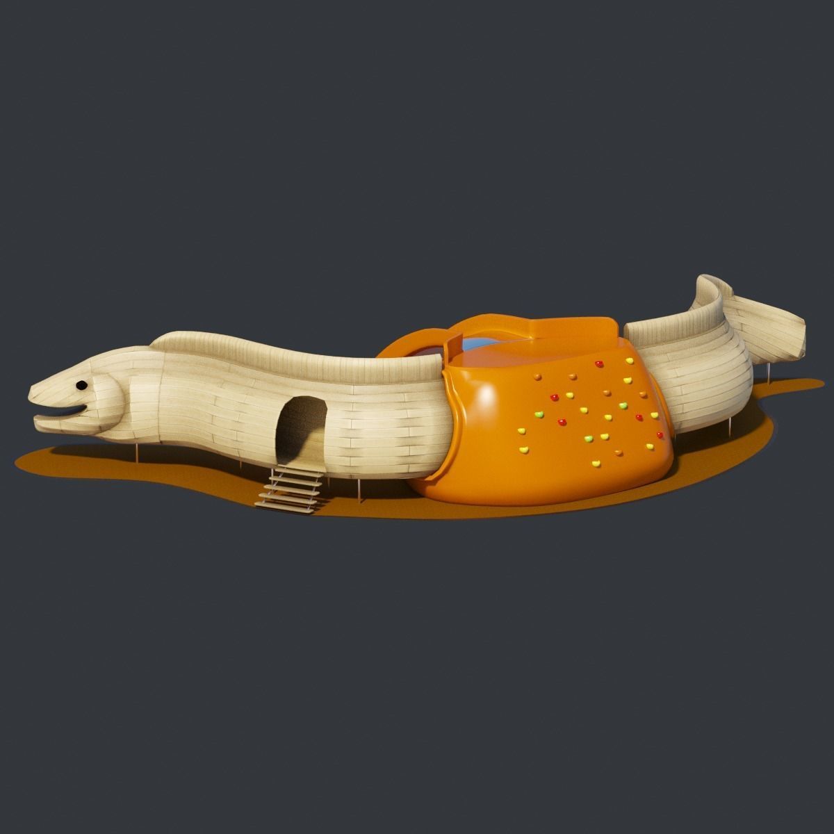 Murena playground 3D model_3