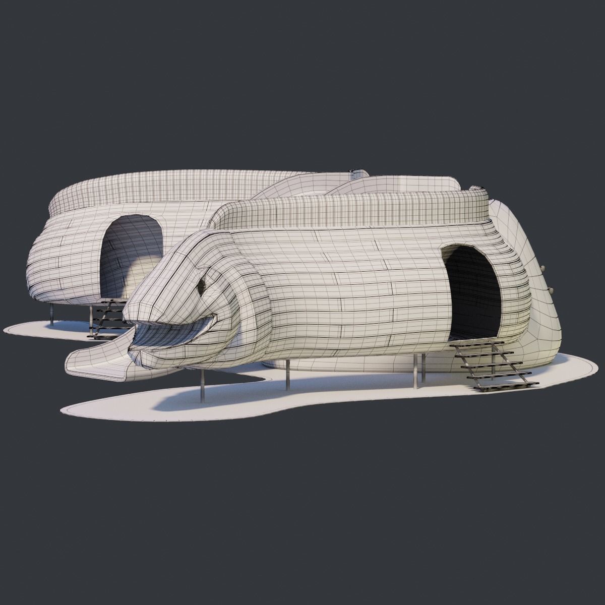 Murena playground 3D model_6