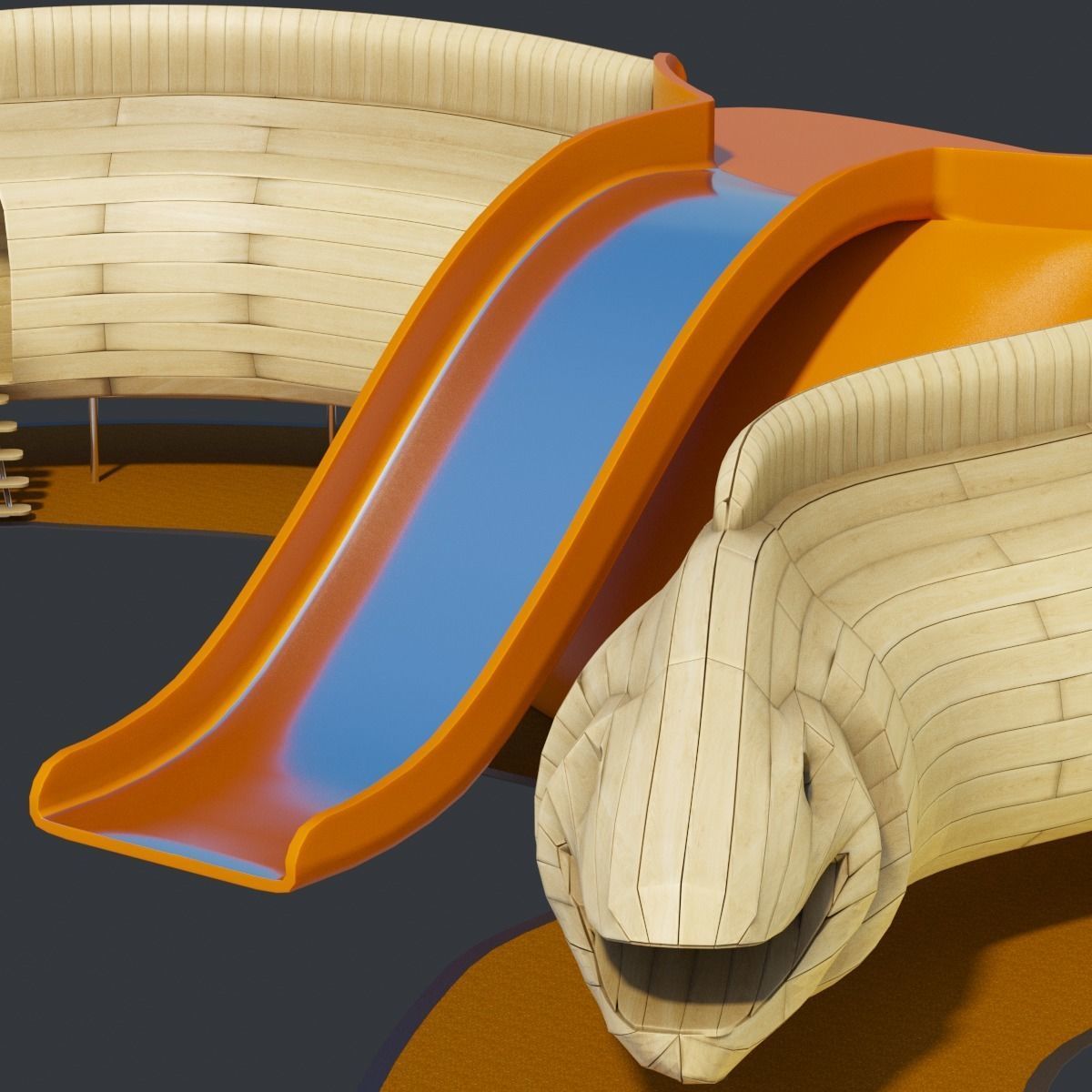 Murena playground 3D model_5