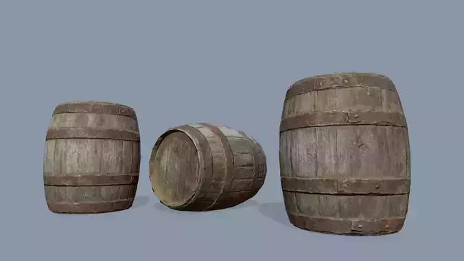 Wooden Barrel