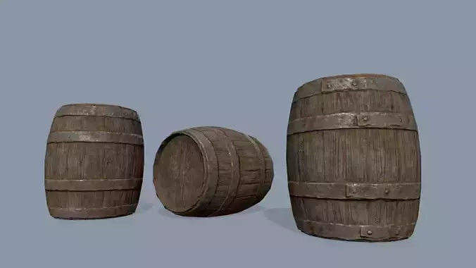 Wooden Barrel
