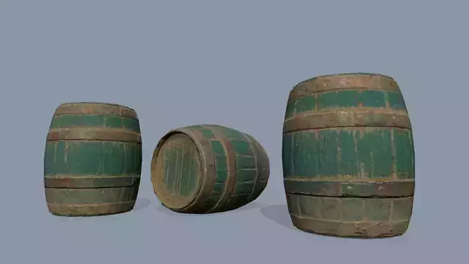Wooden Barrel