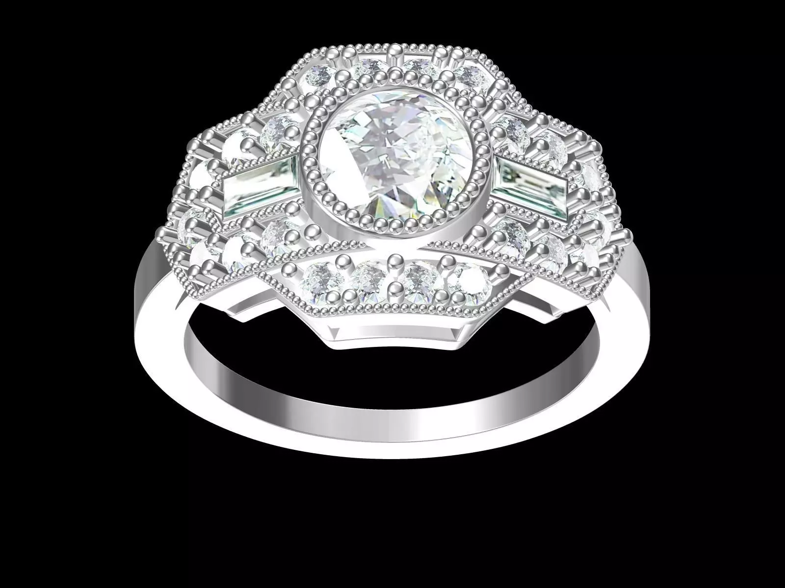 Art Deco-11 3D print model_0