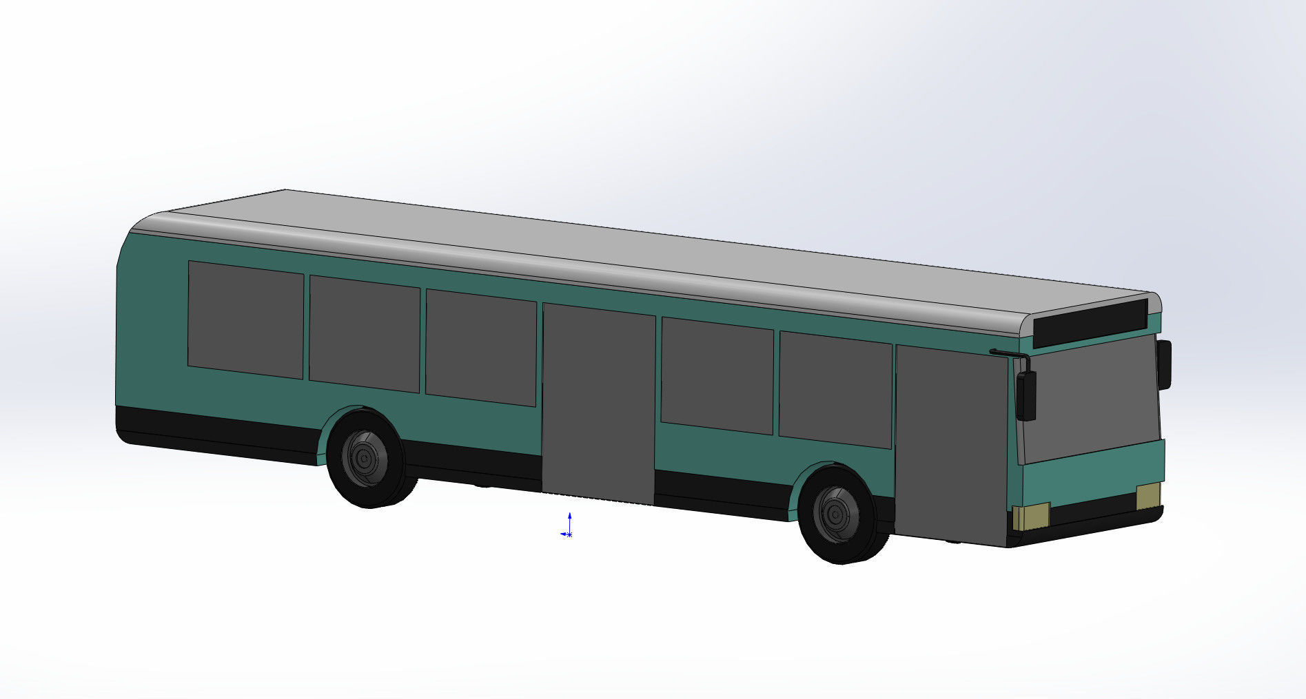 bus 3d model 3D model_3