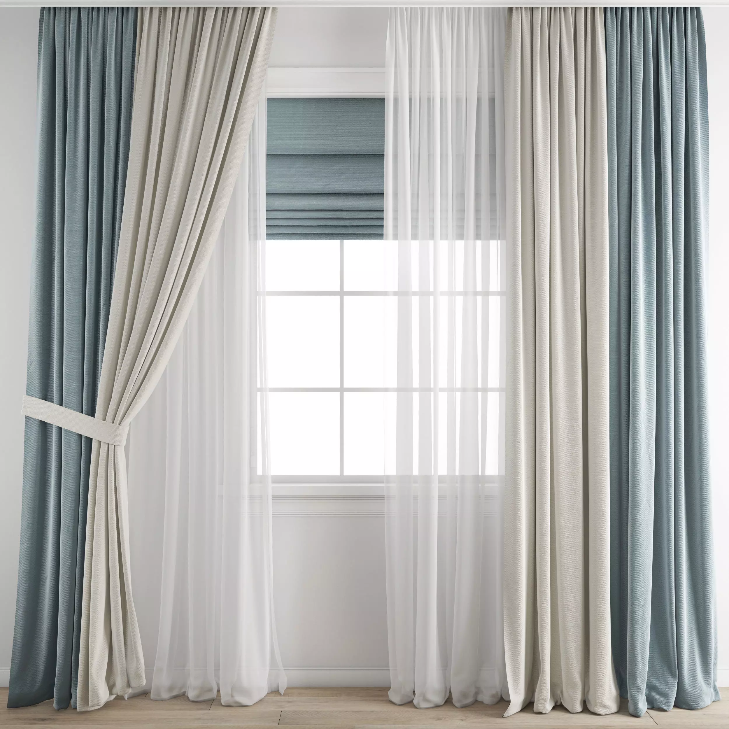 curtain 447 3D model_0