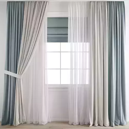 curtain 447 3D model