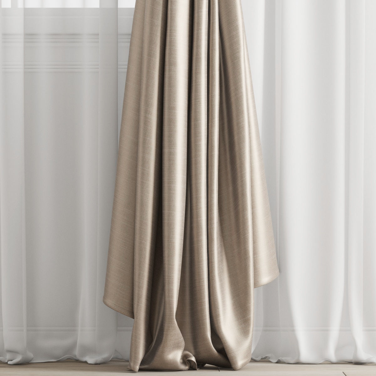 curtain 449 3D model_4