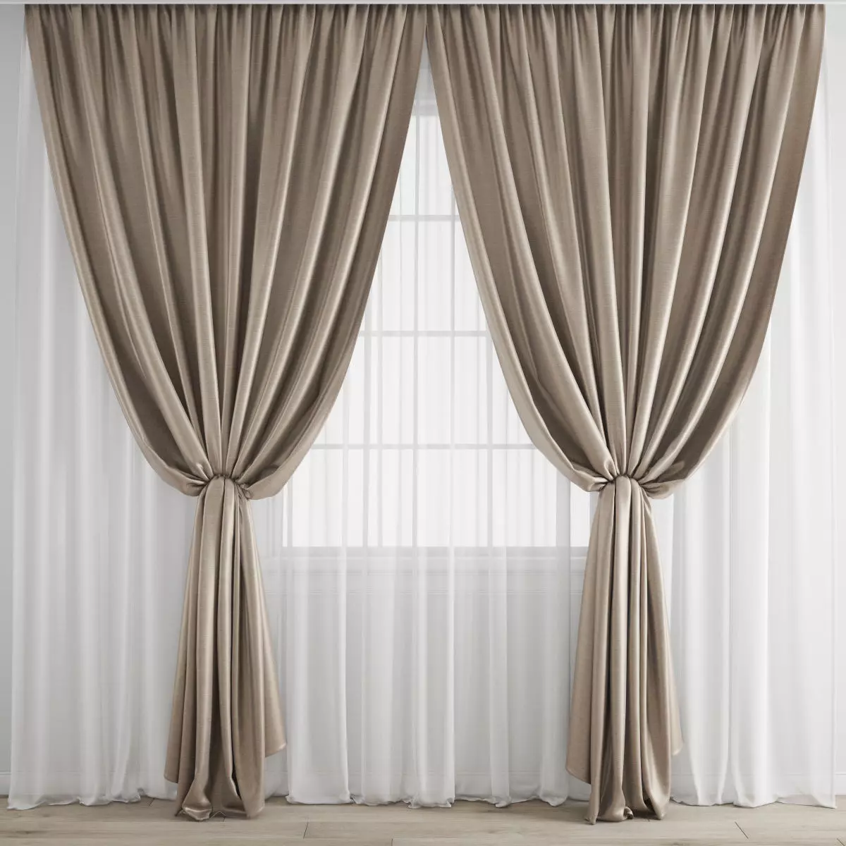 curtain 449 3D model_0