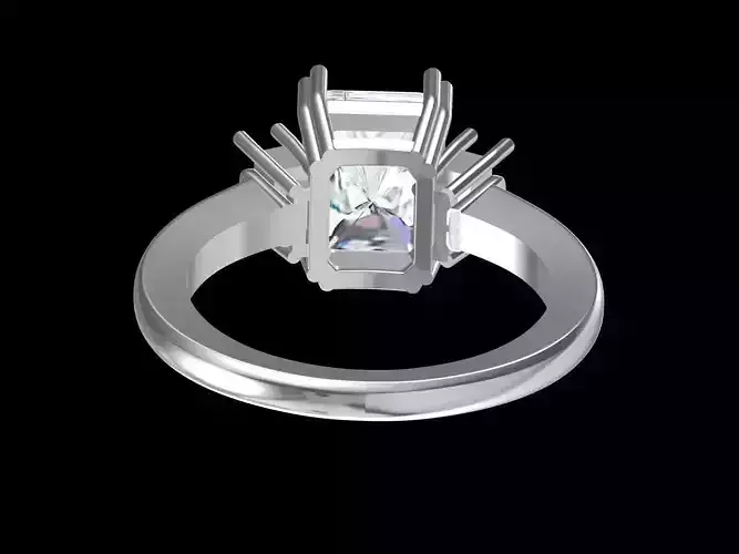 Emreld gemstone ring