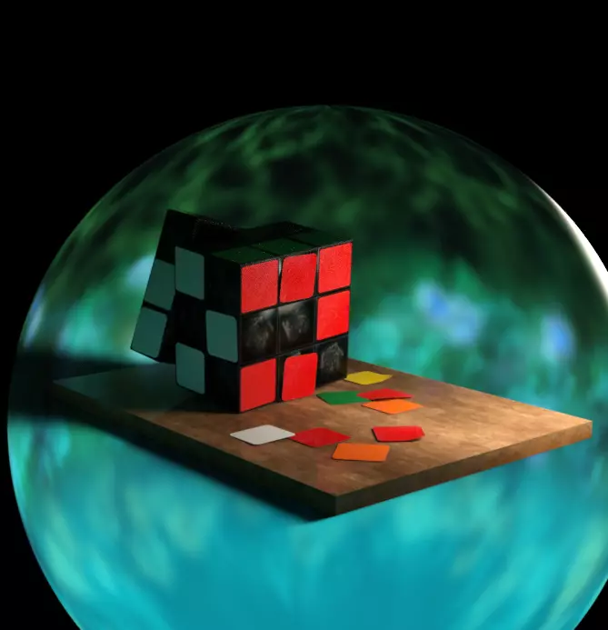 rubiks rube  3D model_0