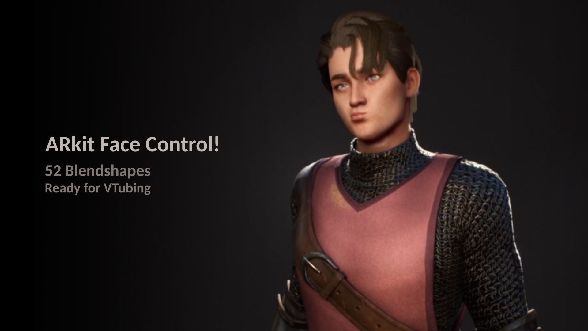 M1 Warrior Guy Flynn - Customizable Game Character Low-poly 3D model_6