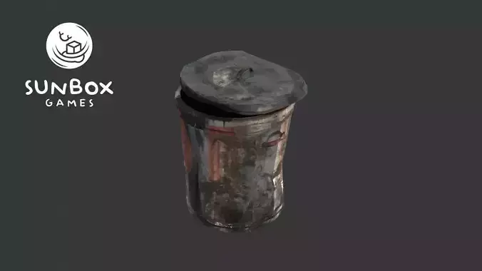 Classic Trash Bin - Removable Lid