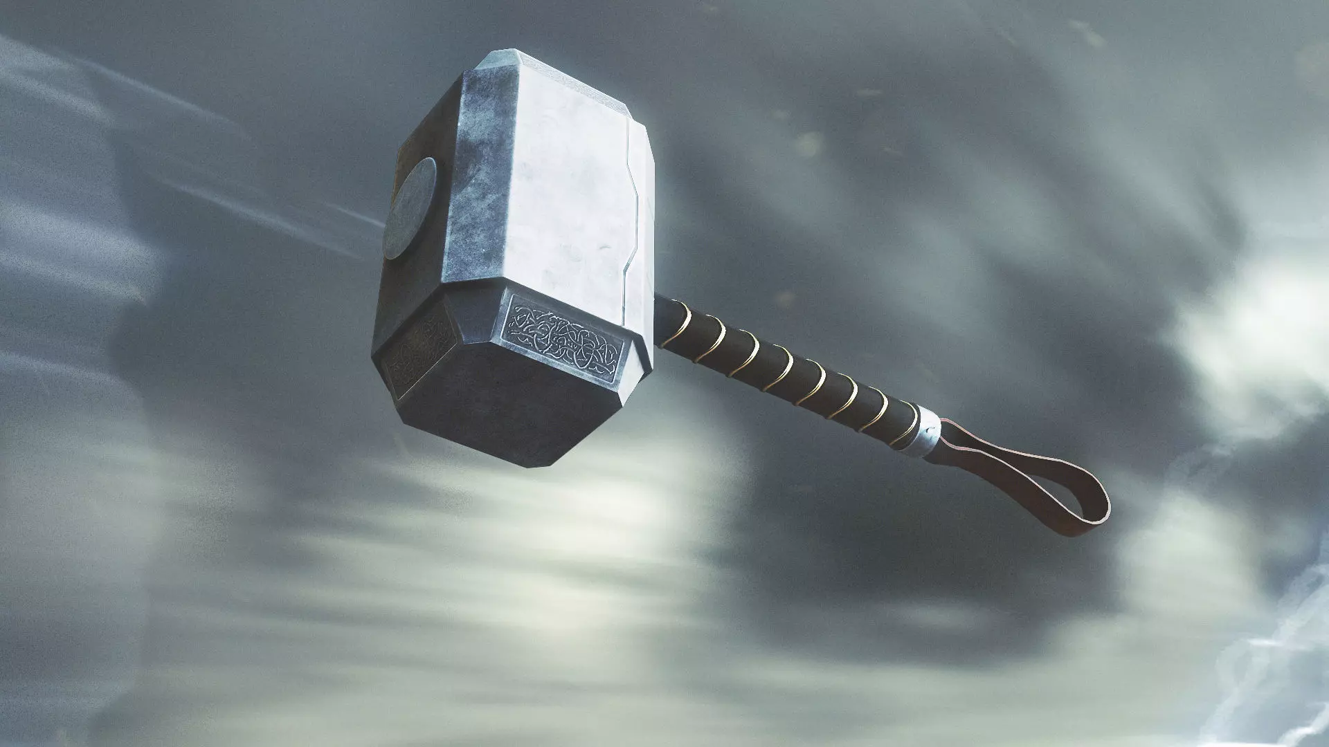 Mjolnir - Thor Hammer 3D model_0