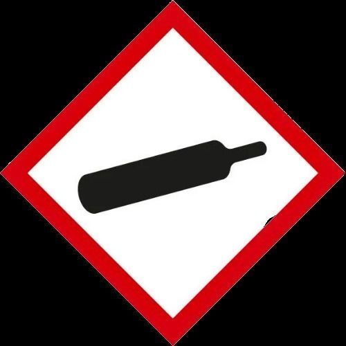 Gas bottle Low-poly 3D model_6