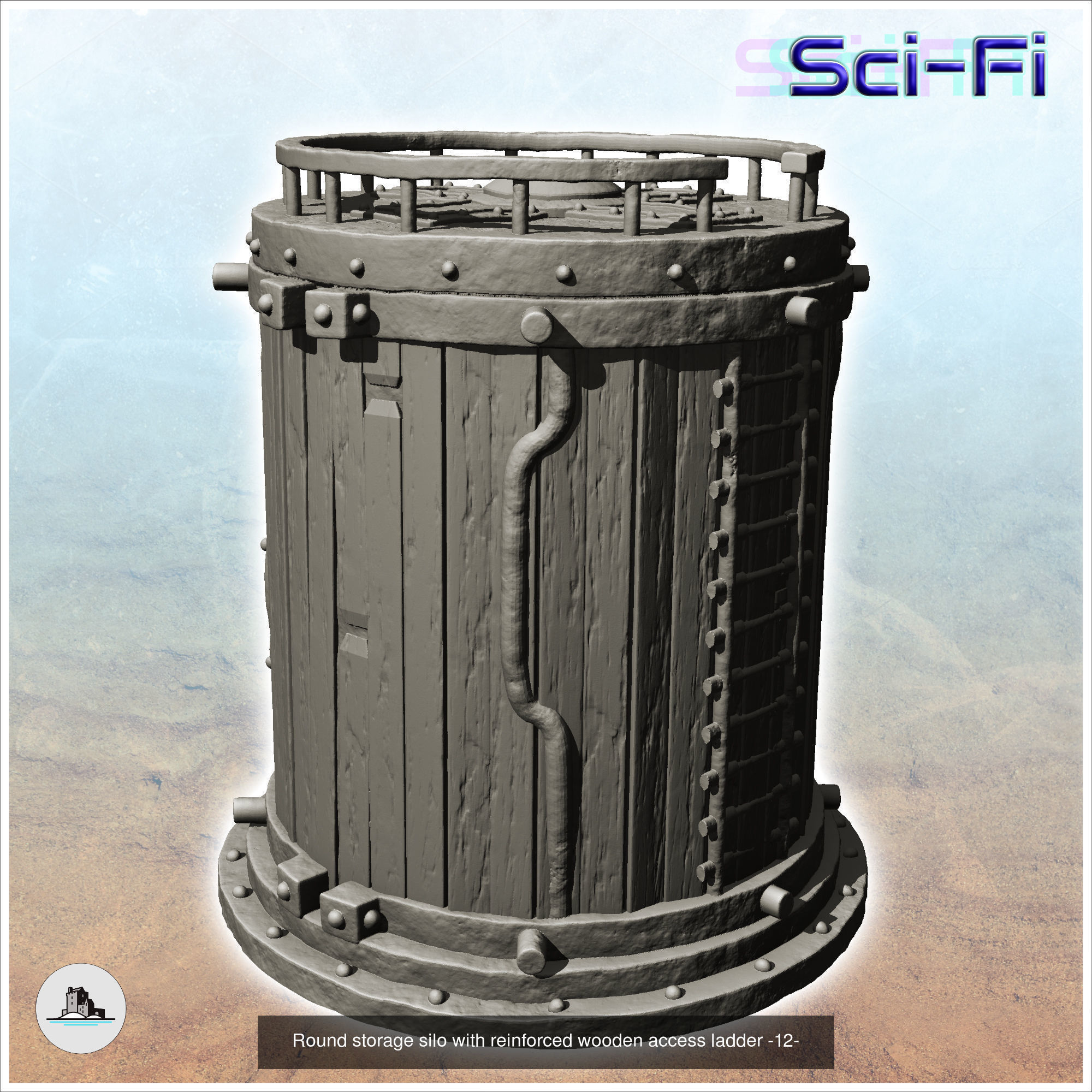 Post-apocalypse pack No 1 3D Model Collection_9