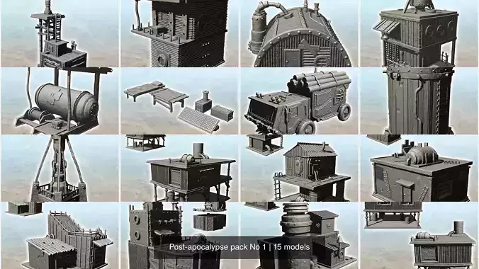 Post-apocalypse pack No 1