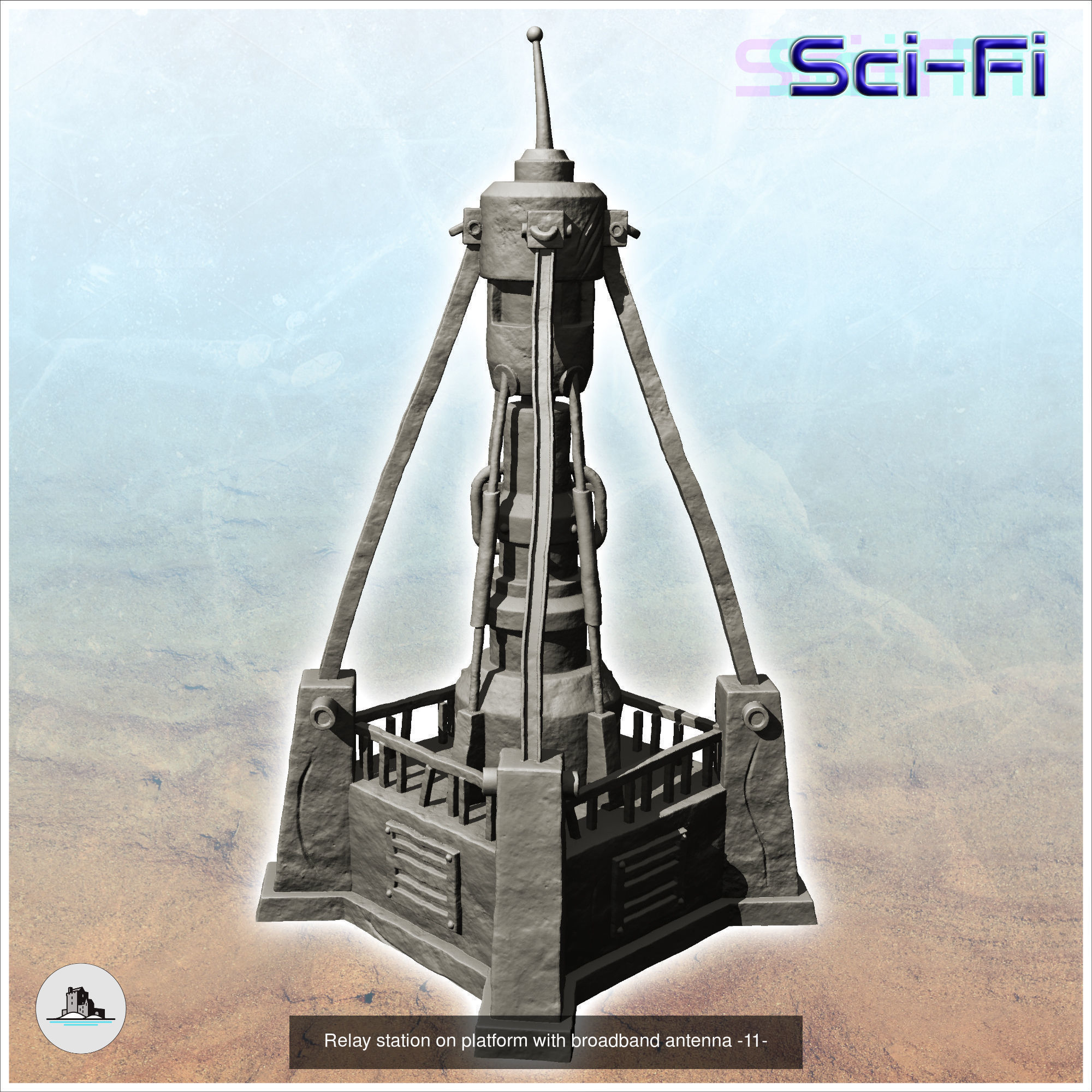 Post-apocalypse pack No 1 3D Model Collection_10