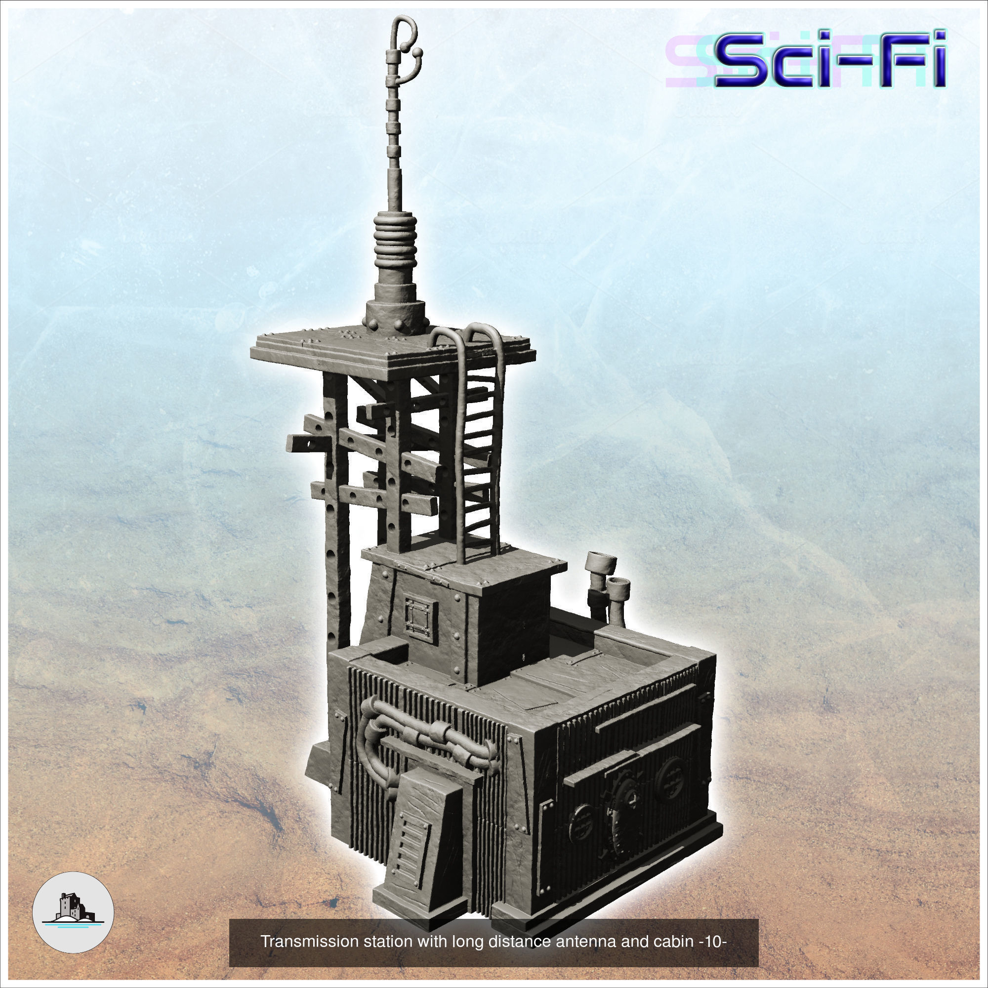 Post-apocalypse pack No 1 3D Model Collection_2