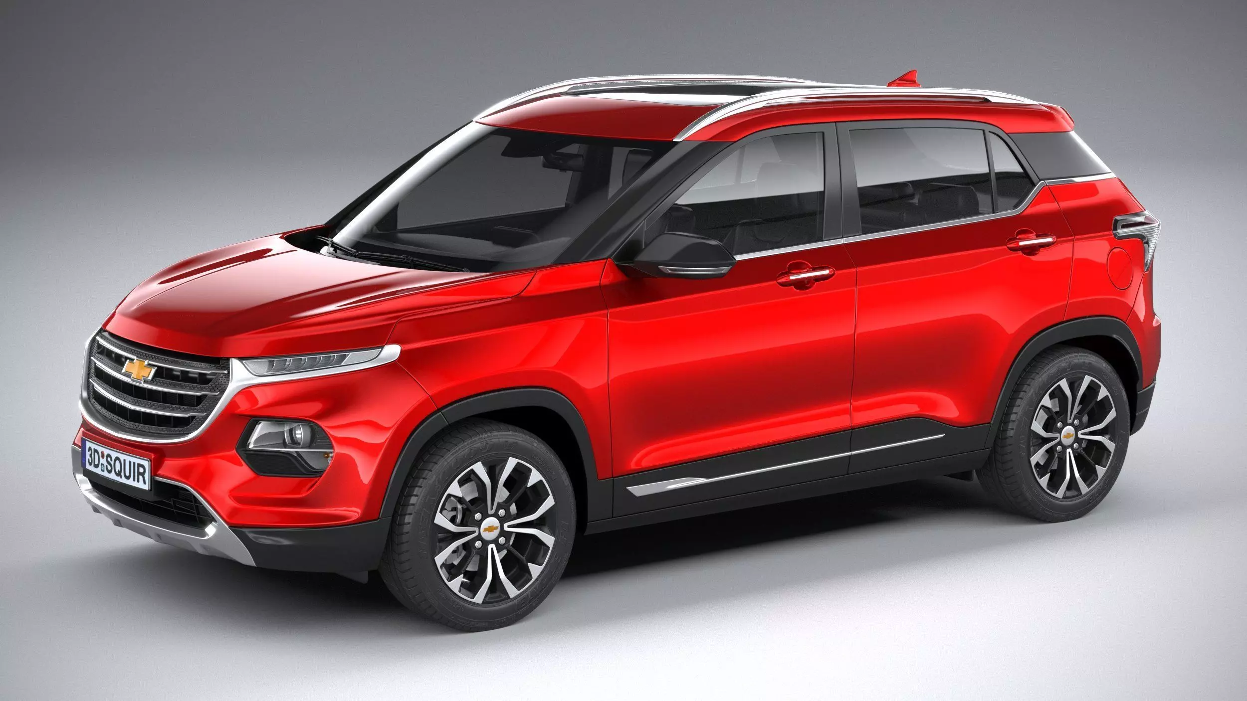 Chevrolet Groove CG 2021 3D model_0