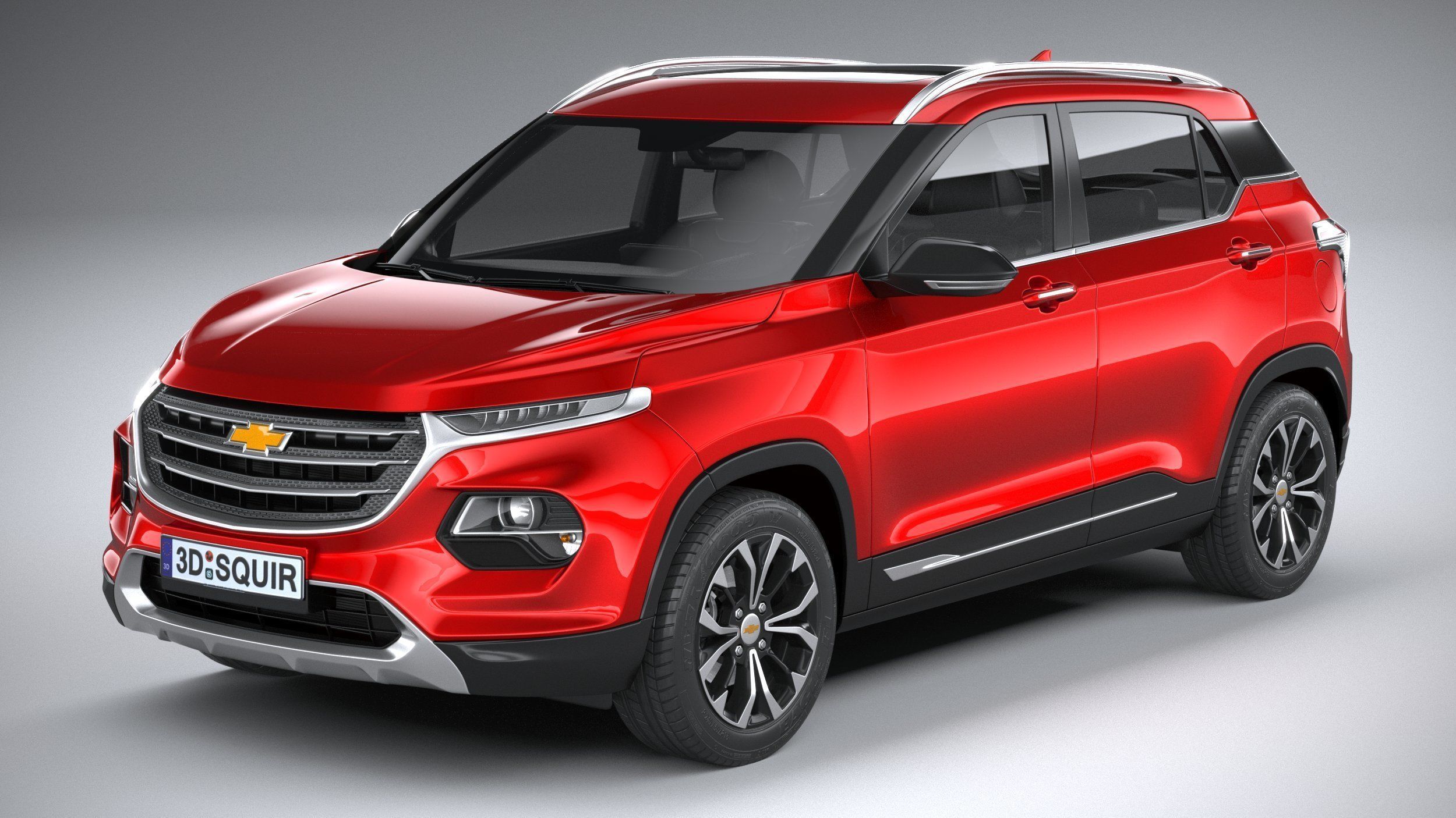 Chevrolet Groove CG 2021 3D model_1