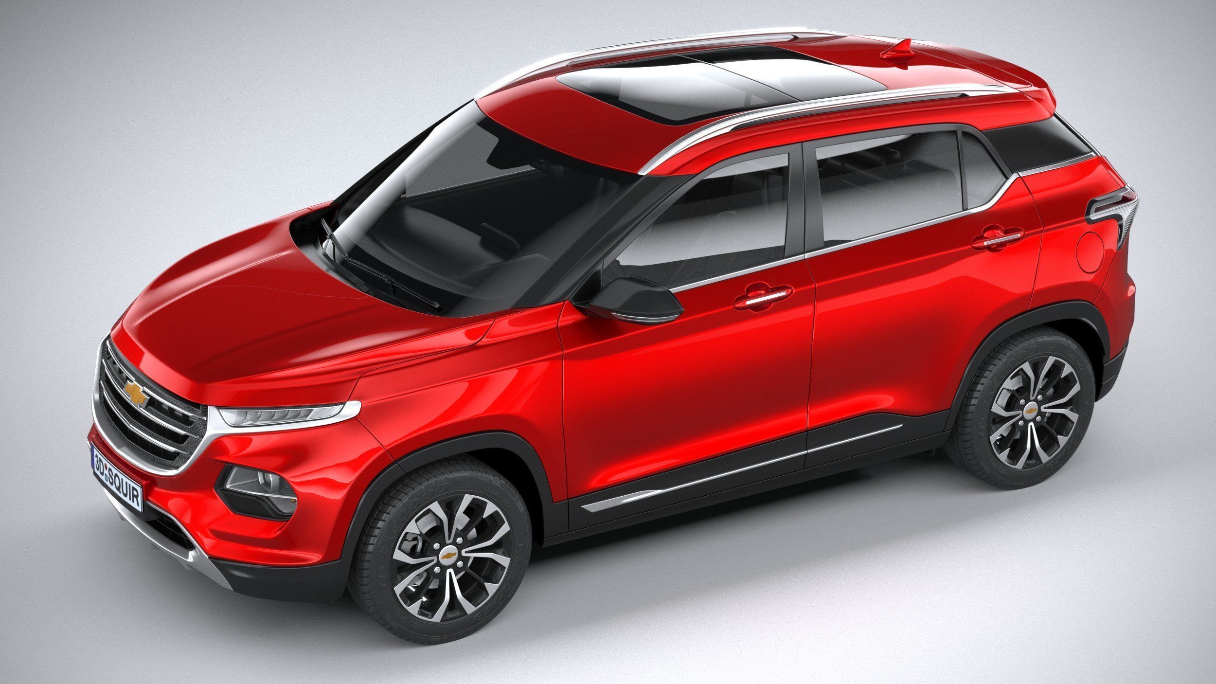 Chevrolet Groove CG 2021 3D model_7