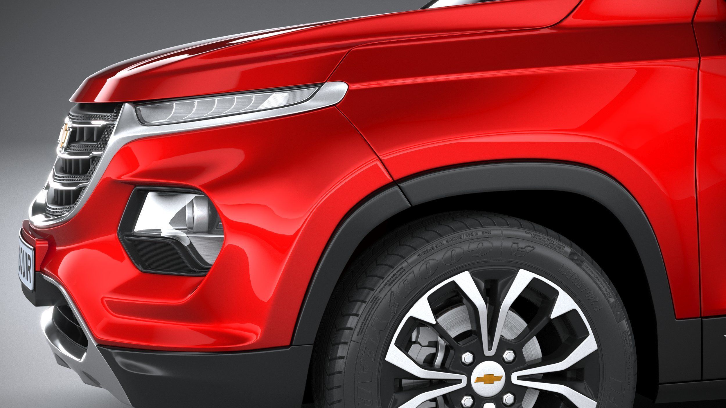 Chevrolet Groove CG 2021 3D model_3