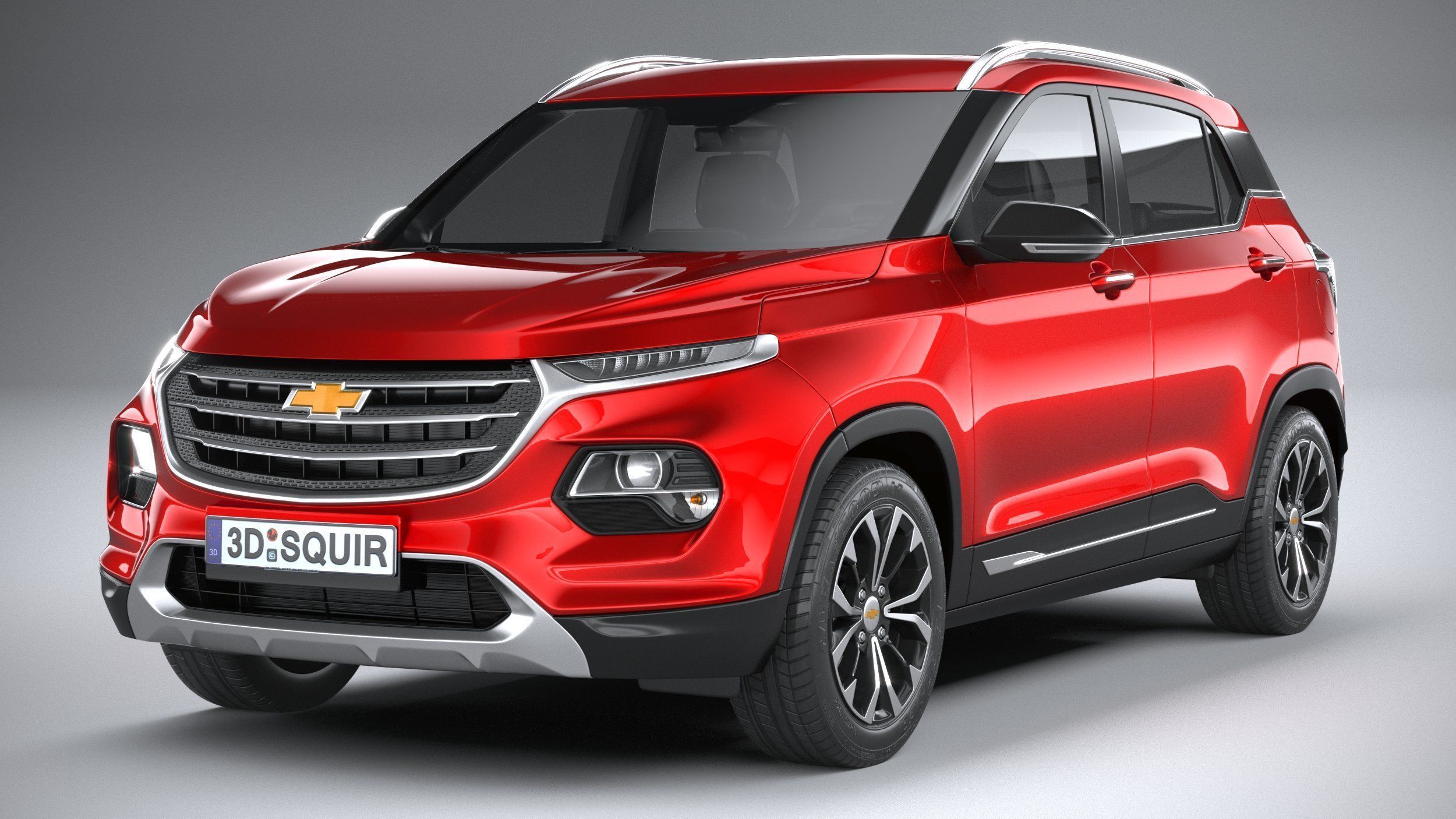 Chevrolet Groove CG 2021 3D model_2