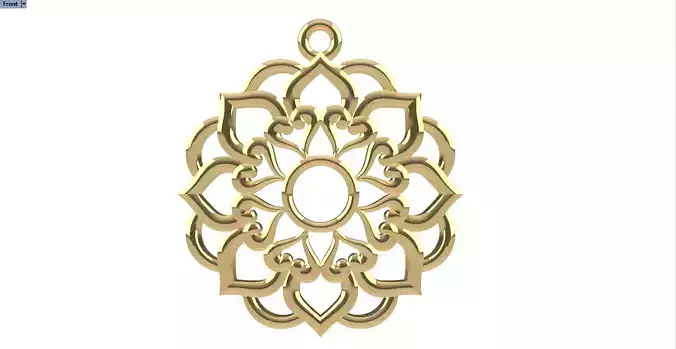 ITISH GOLD PENDANT