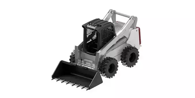 Bobcat S850 1 to 24 scale skidsteer  3D print model