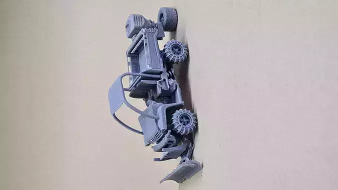 John Deere Gator 855D UTV in 1 to 24 scale  3D print model