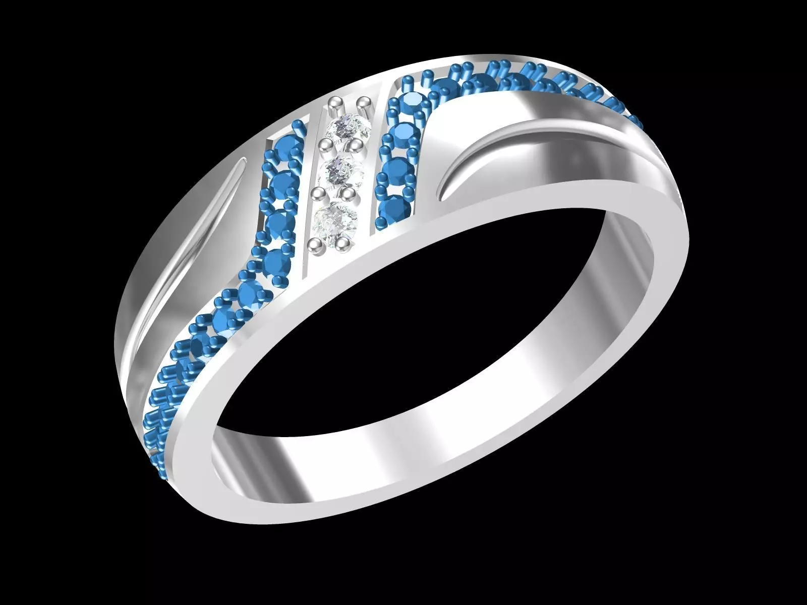Extraordinary Bond Ring 3D print model