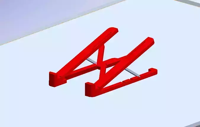 Foldable Compact Laptop Ipad Stand  3D print model