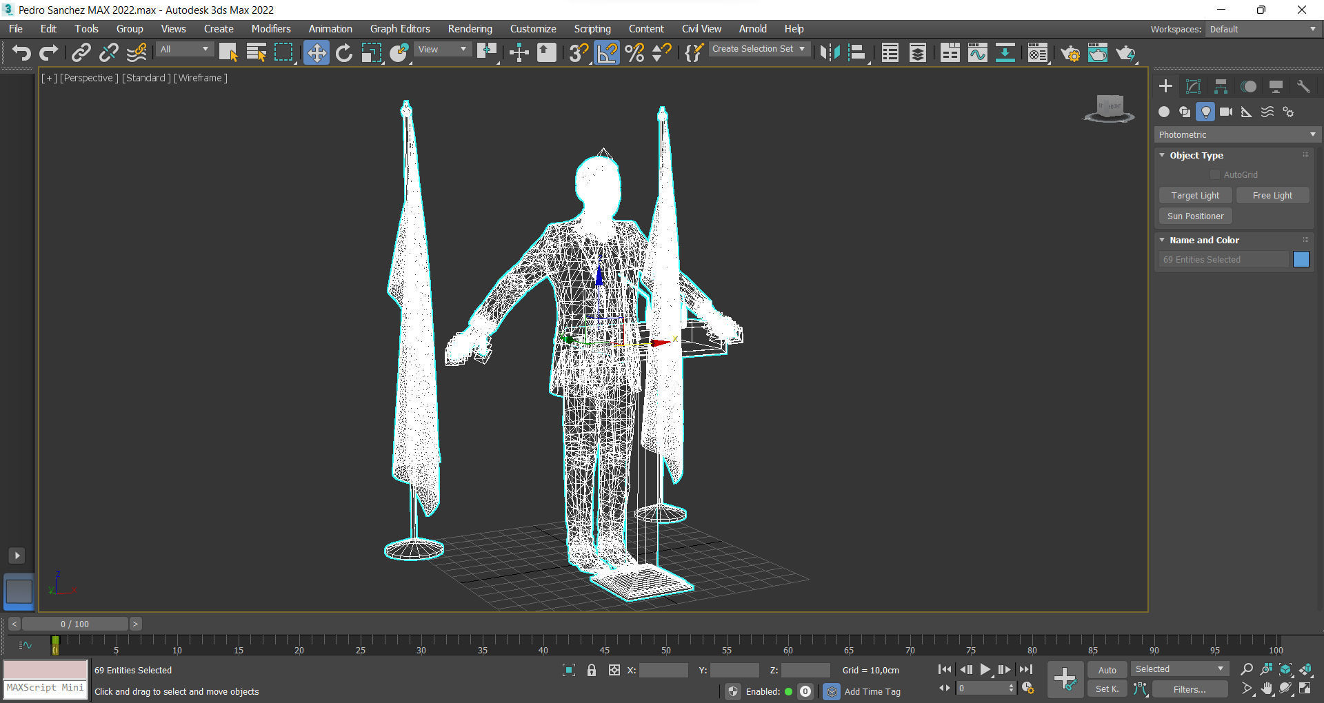 Pedro Sanchez Low-poly 3D model_10