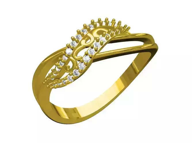 Gold Women Ring