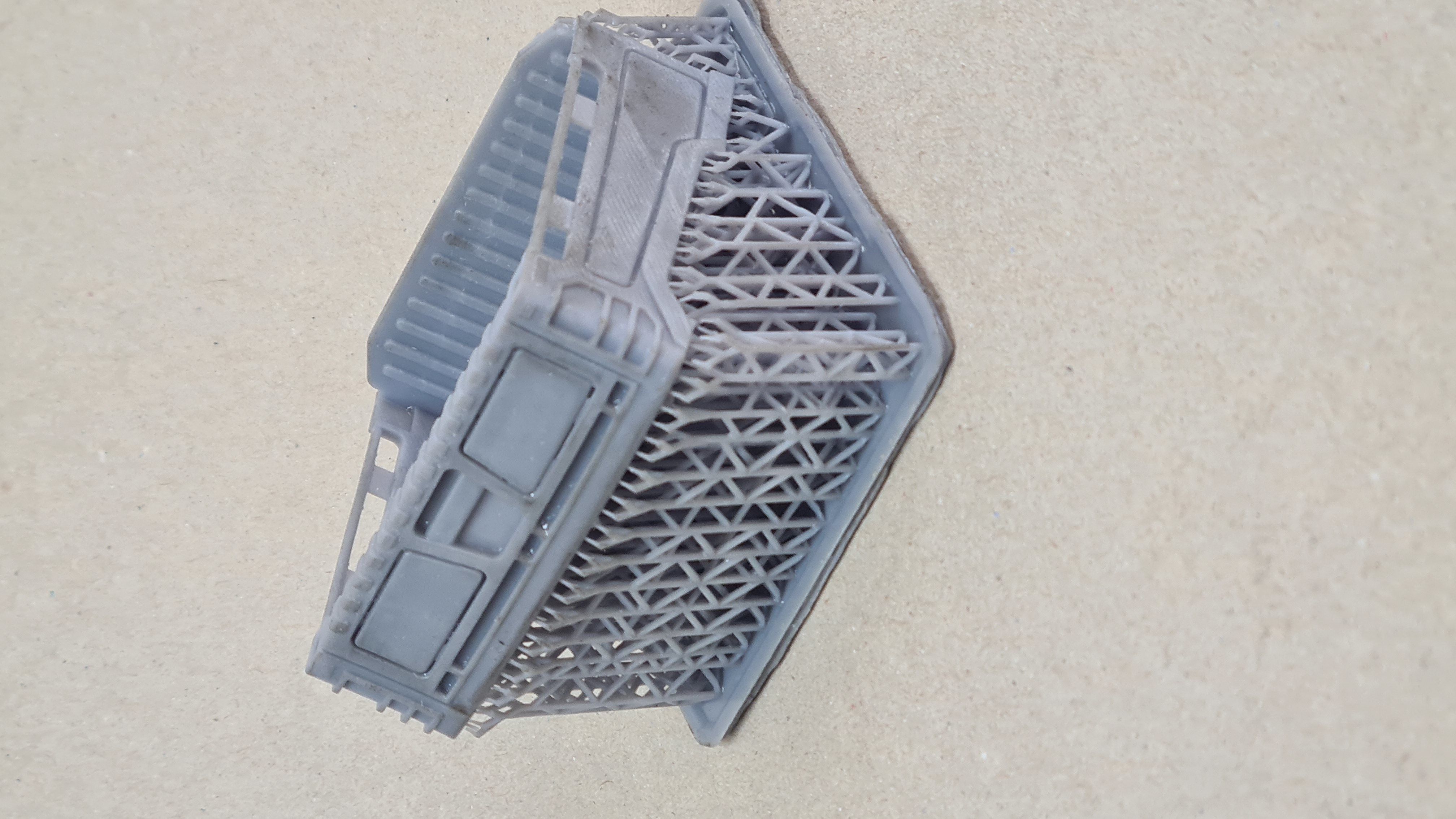 John Deere Gator 855D UTV in 1 to 24 scale 3D print model_1