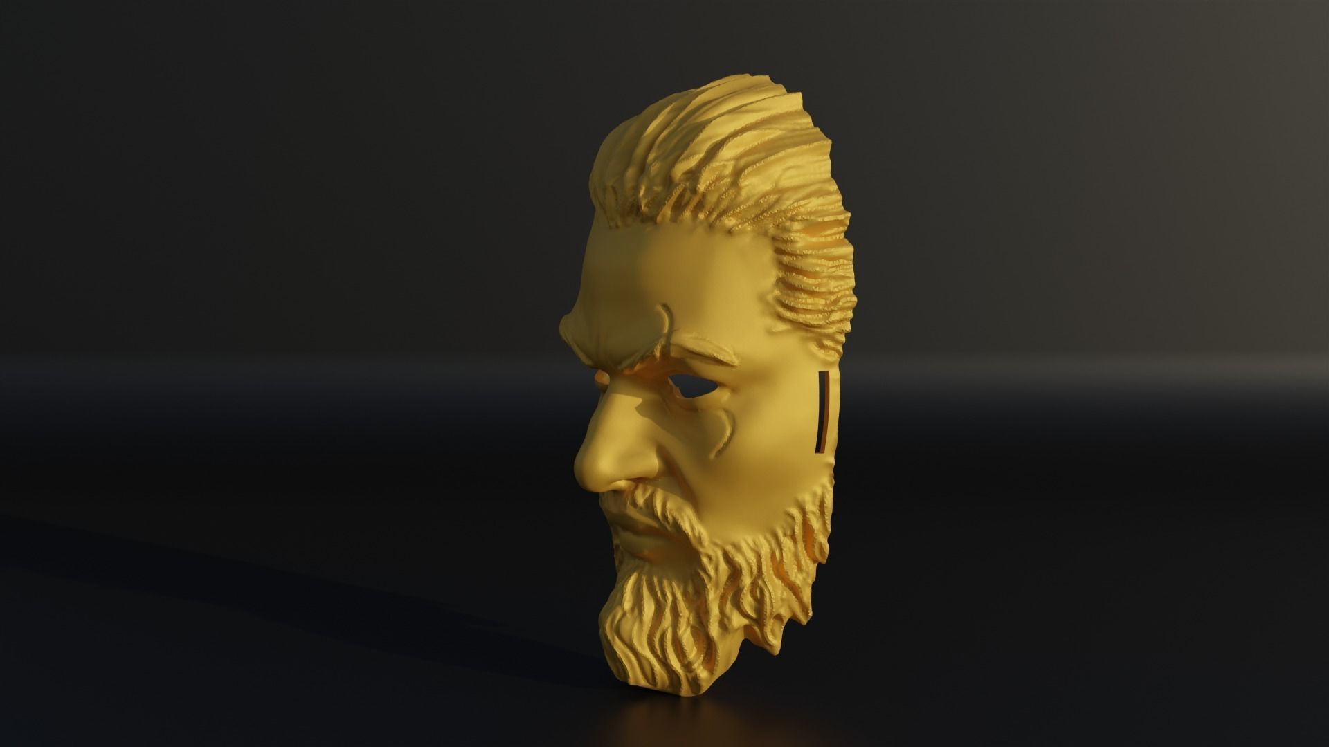 Game Of Thrones - Khal Drogo Face Mask 3D model 3D printable | CGTrader