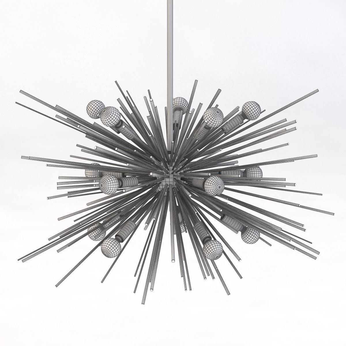Zanadoo Chandelier By Arteriors 3D model_8