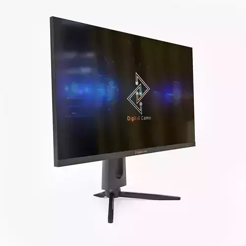 Gaming monitor 3D model