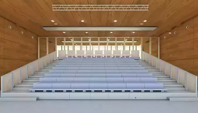 Truffaut Multi-Purpose Hall Theater Interior Scene