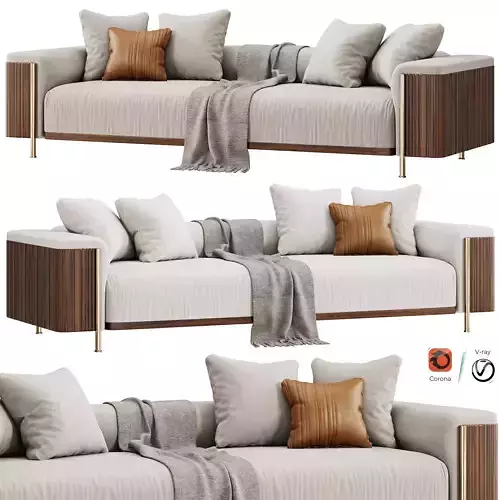  TRUSSARDI CASA Deven Sofa