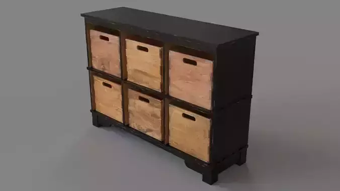 Ardusin Hobby Cupboard Black