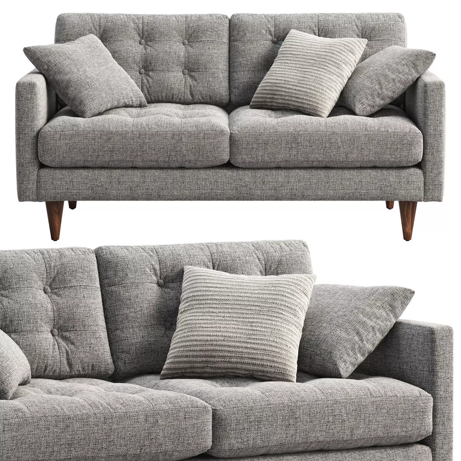 Joybird Eliot Loveseat Sofa 3D model