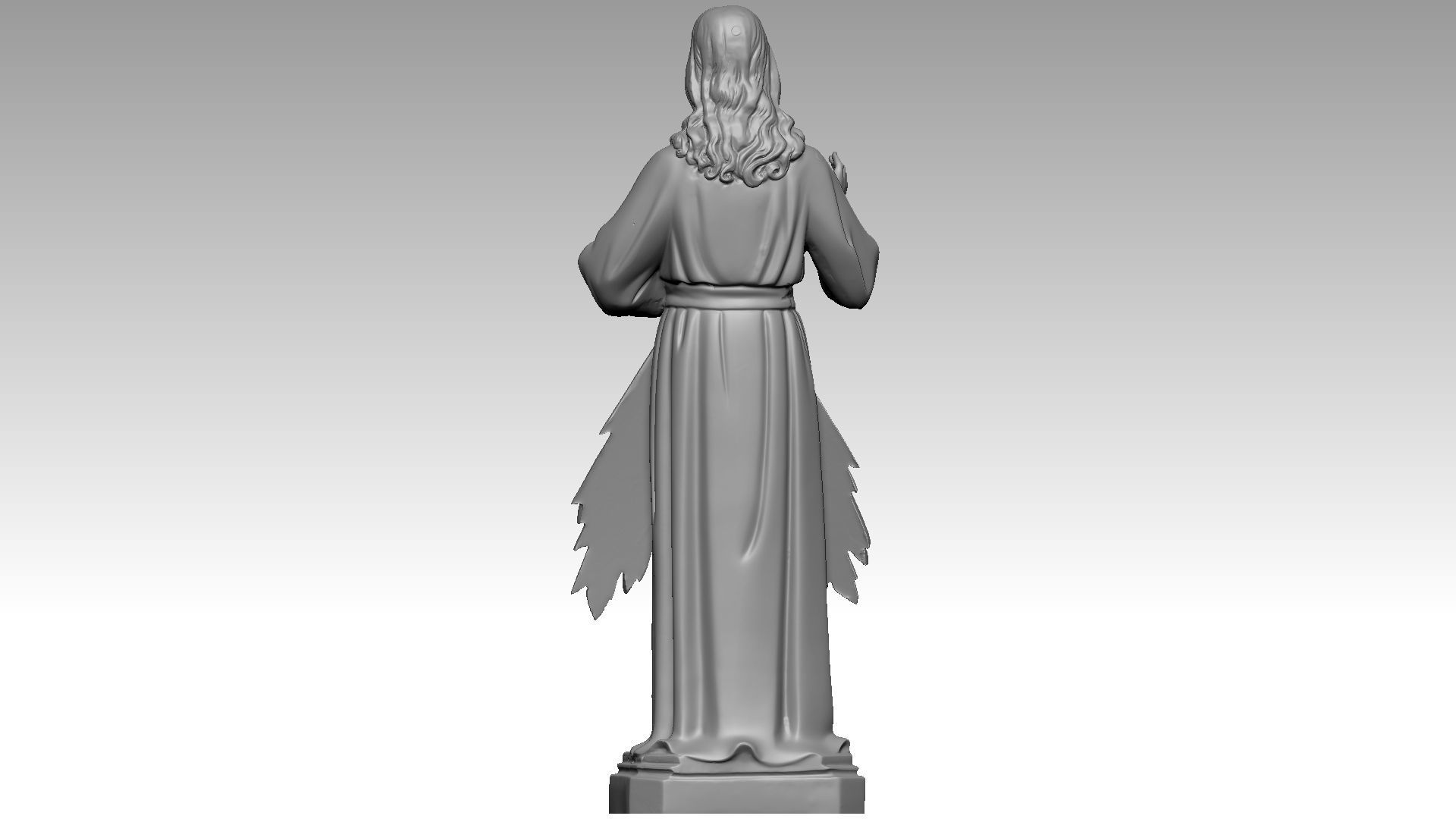 Jesus  Christ - Devine Mercy  3D print model_3