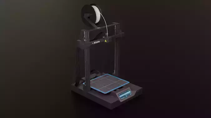 3D Printer Fdm filament pbr lowpoly gameready