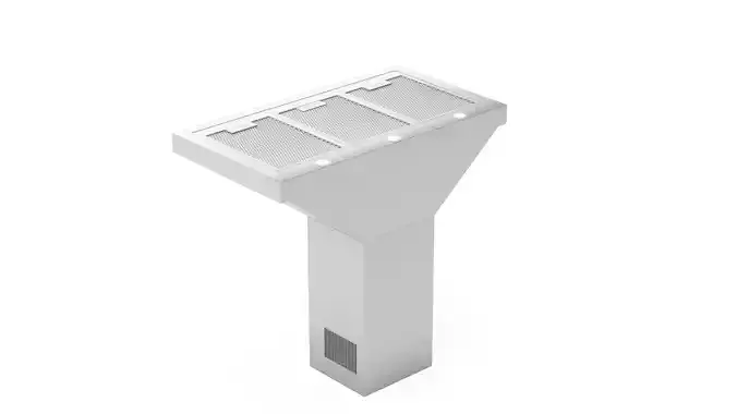 Robinhood 90cm Canopy Rangehood RWC90XCOM 3D model