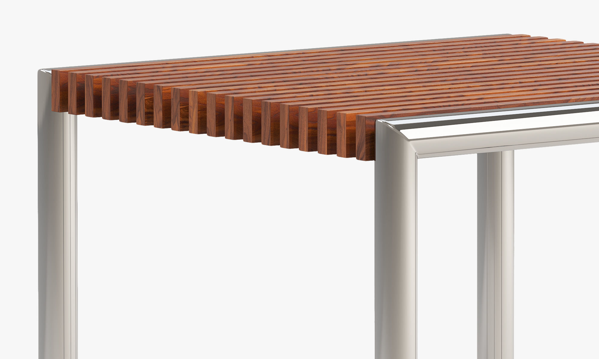 Beltempo Tropical lounge Square Side Table 3D model_4