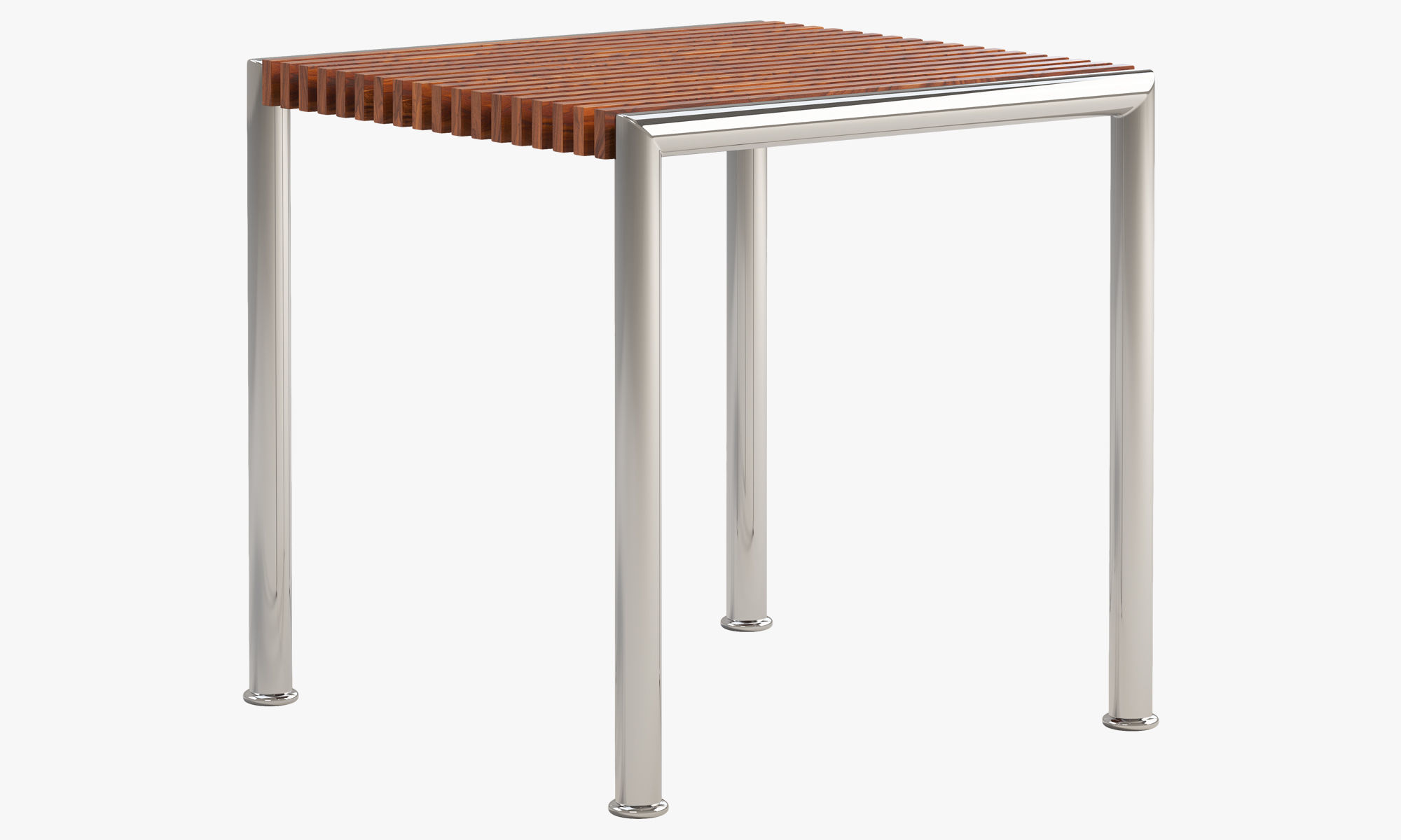 Beltempo Tropical lounge Square Side Table 3D model_3