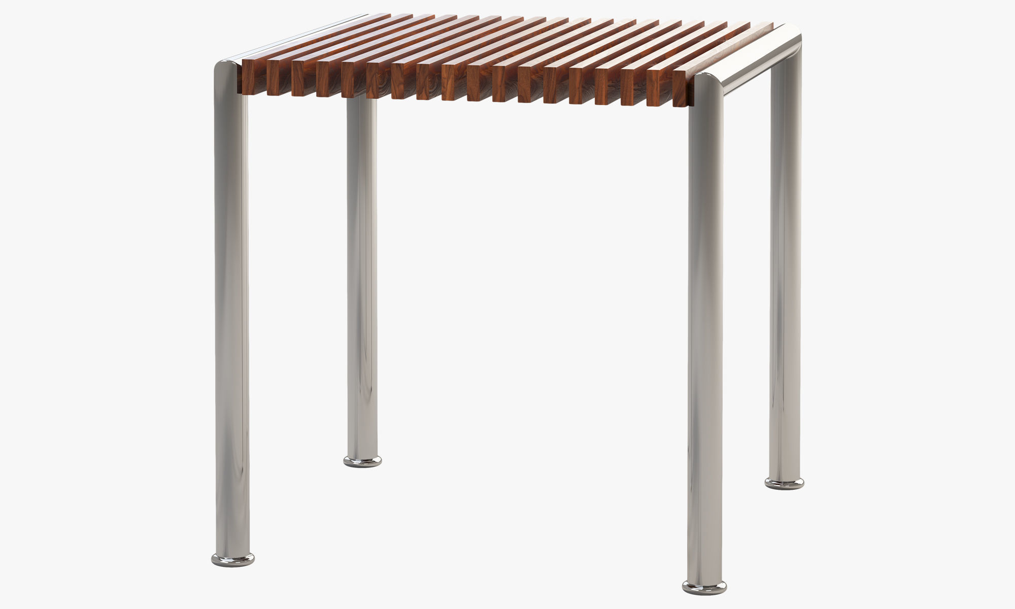 Beltempo Tropical lounge Square Side Table 3D model_5
